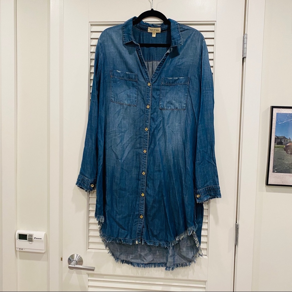 Cloth & Stone Denim Dress